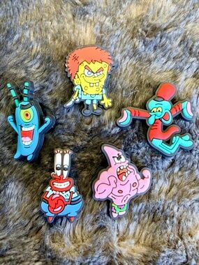SpongeBob Jibbitz, Croc Charms - Set # 9